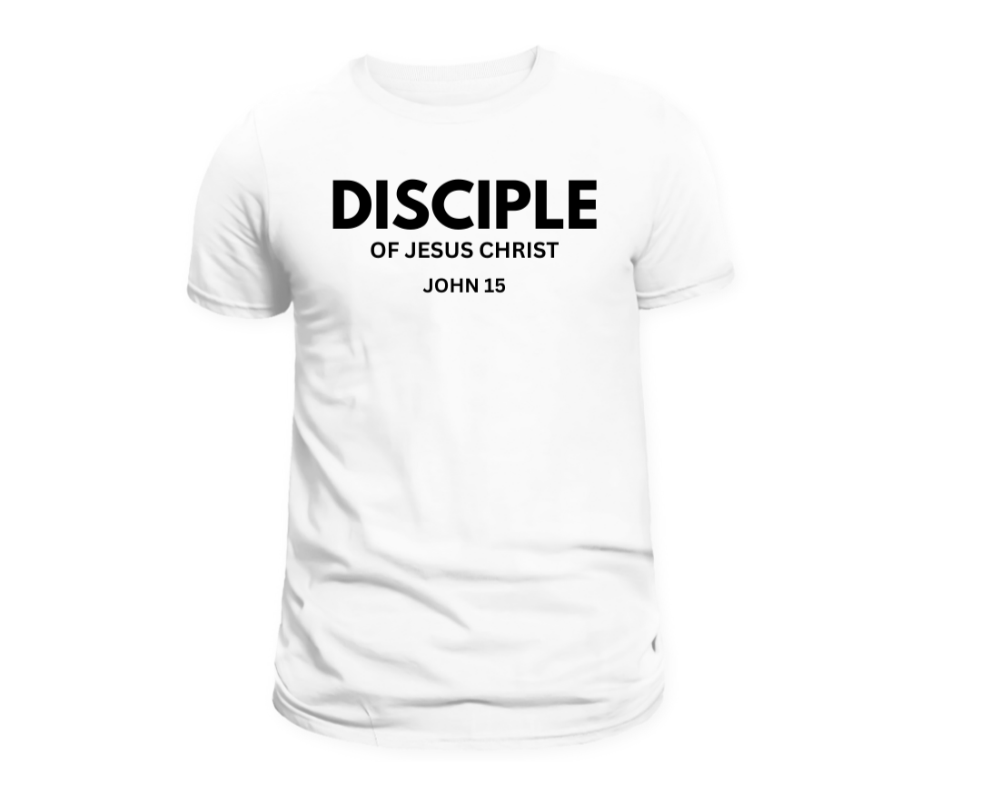 DISICPLE OF JESUS CHRISTTEE'S (Black/White)