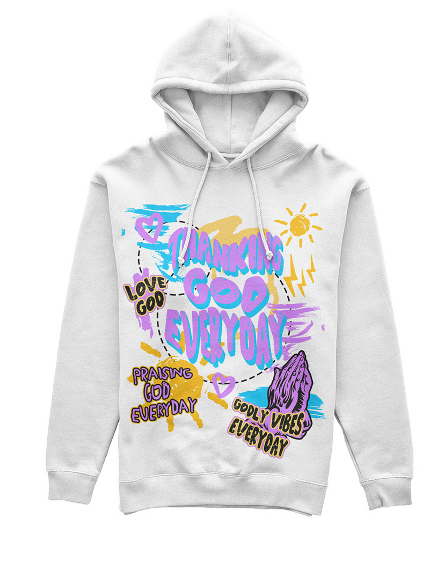 Thanking God Everyday Hoodie (Black)